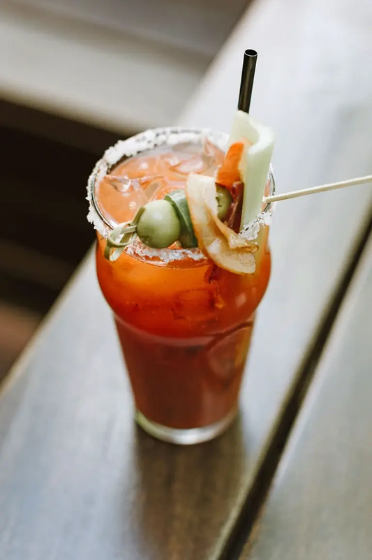 Tamarind Bloody Mary made with our Organic Tamarind Paste