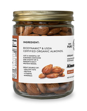 Almonds, Certified Organic - 9 oz