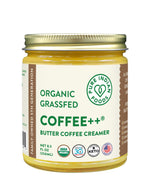 1 jar of Pure Indian Foods Coffee++ Keto Coffee Creamer made with Organic, Grassfed Ghee and MCT Oil. Certified Organic. Whole30 Approved. Certified Keto.