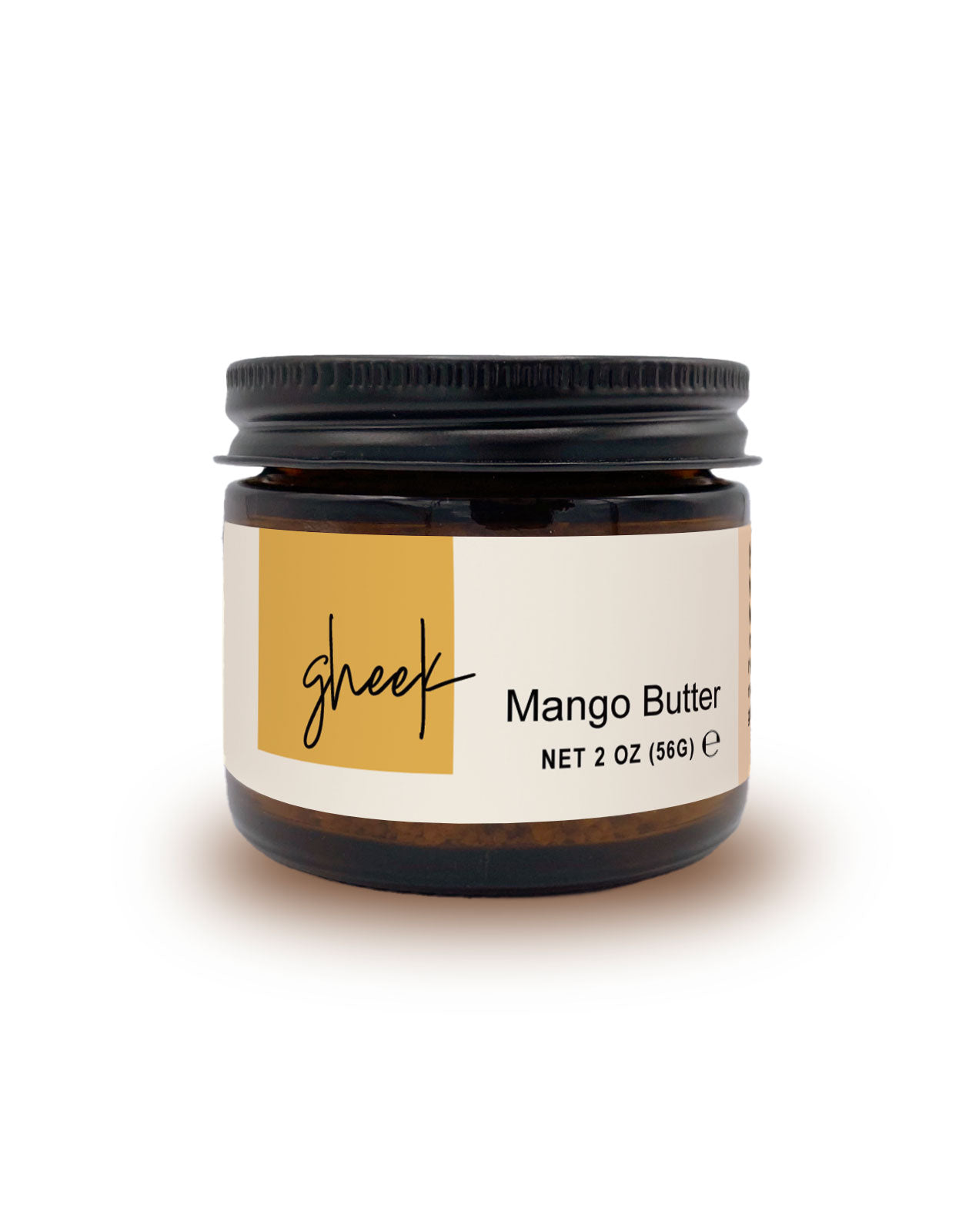 a 2 oz jar of mango butter