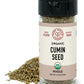 Whole jeera seeds from Pure Indian Food, also known as organic white cumin seed.