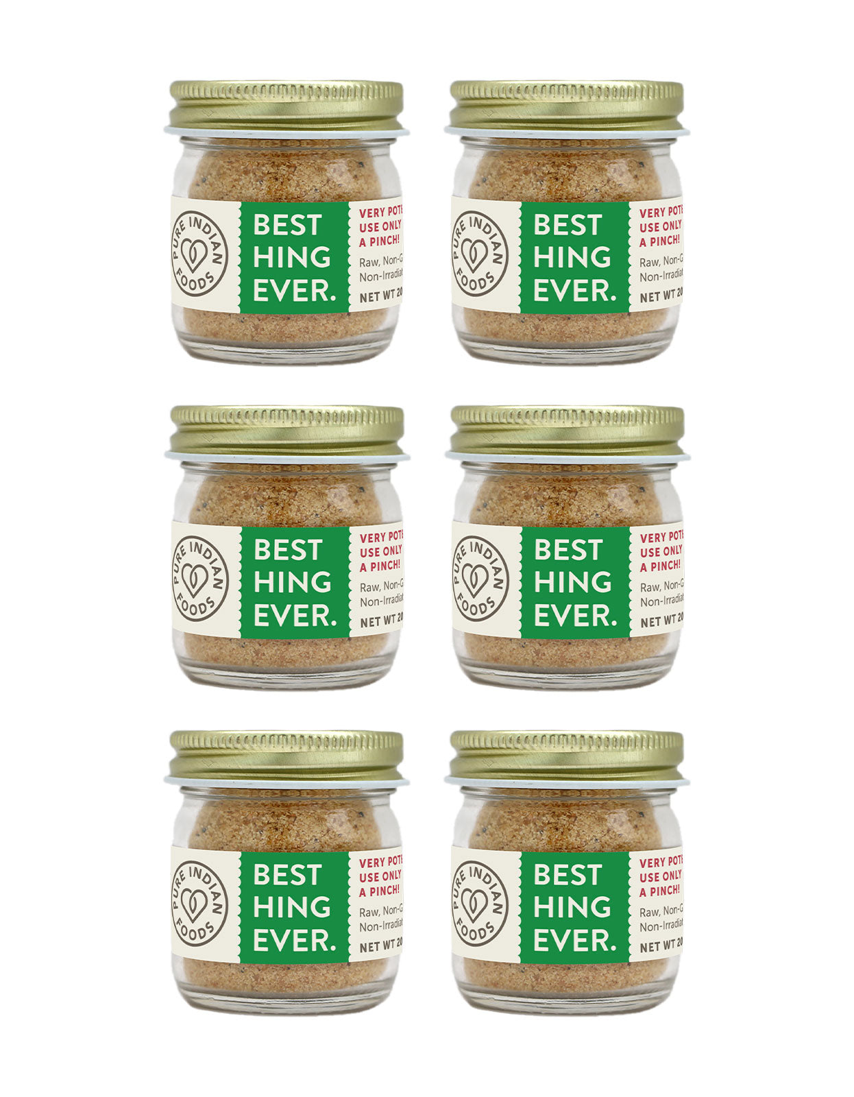 6 pack of our pure, wild-crafted product
