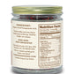 Nutrition Facts label on a jar of dried pomegranate arils from Pure Indian Foods.