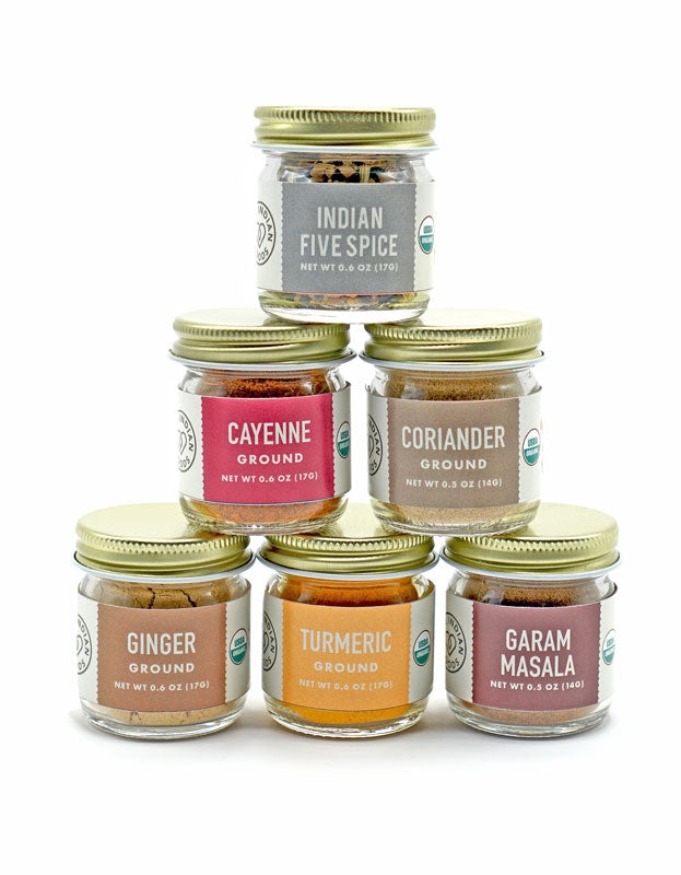 Salt Free Gift Set - 5 Sampler Sized Organic Seasonings