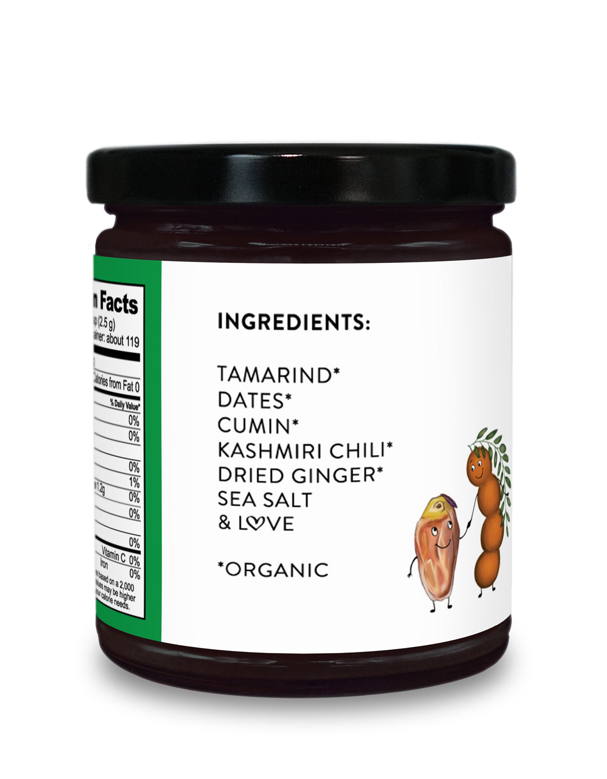 A Date with Tamarind® - Tamarind Date Chutney, Certified Organic - 10.5 oz
