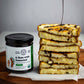 Grilled cheese on toast drizzled with the organic tamarind date chutney from Pure Indian Foods