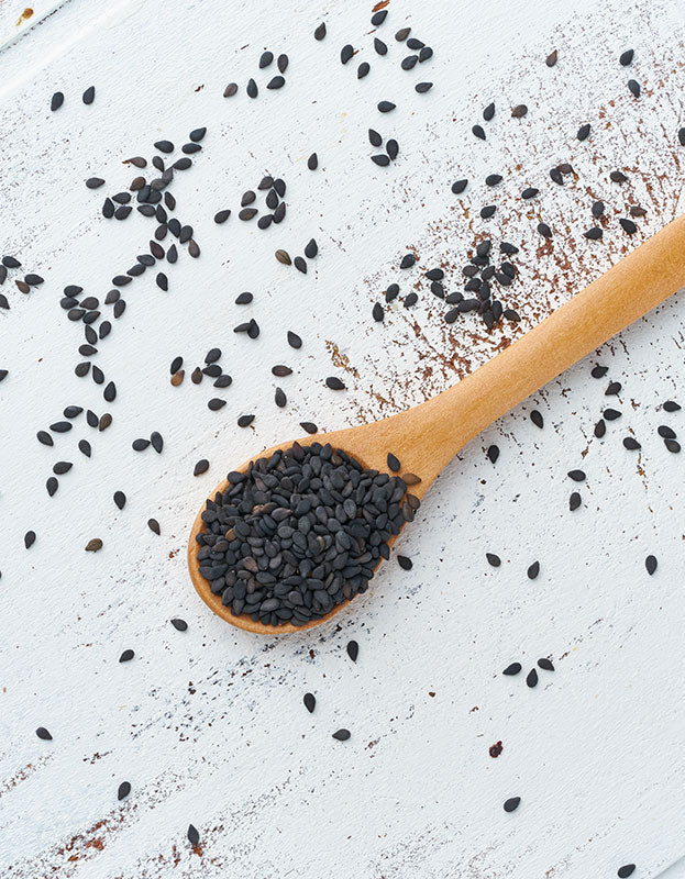 Sesame Seeds Black, Certified Organic - 8 oz