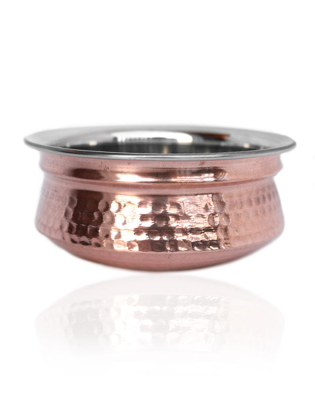 Handi Serving Bowl Pure Copper Stainless Steel - Main Image