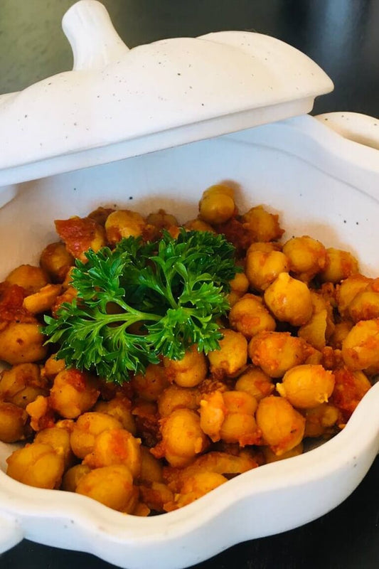 Easy Chickpea Curry with Organic Grassfed Garlic Ghee