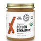 Large, 5 oz glass jar of Pure Indian Foods Organic Ceylon Cinnamon powder, freshly ground.