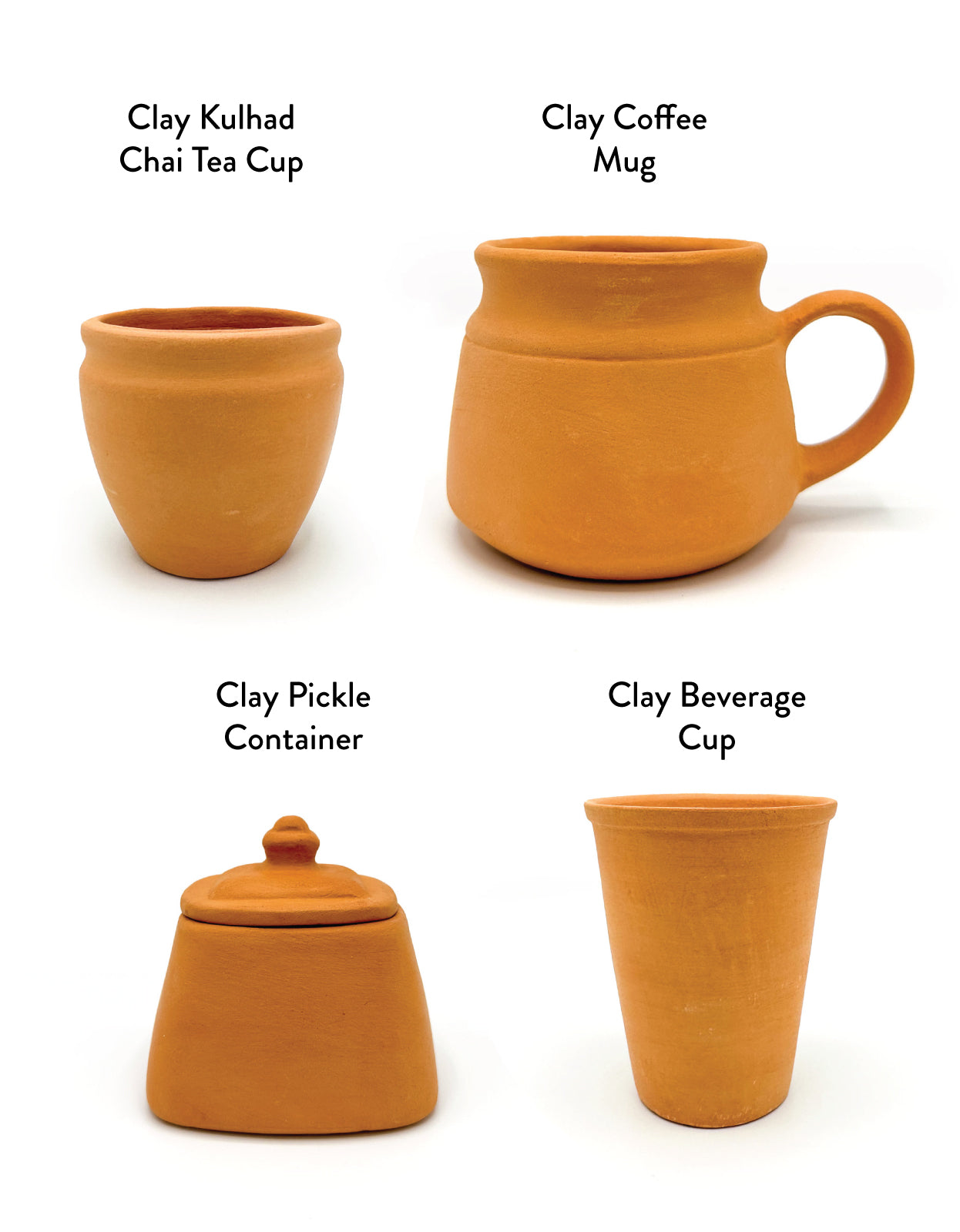 Clay Pickle Container