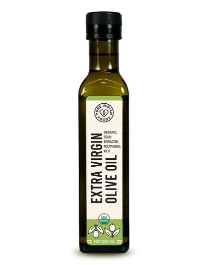Polyphenol Rich Extra Virgin Olive Oil, Certified Organic