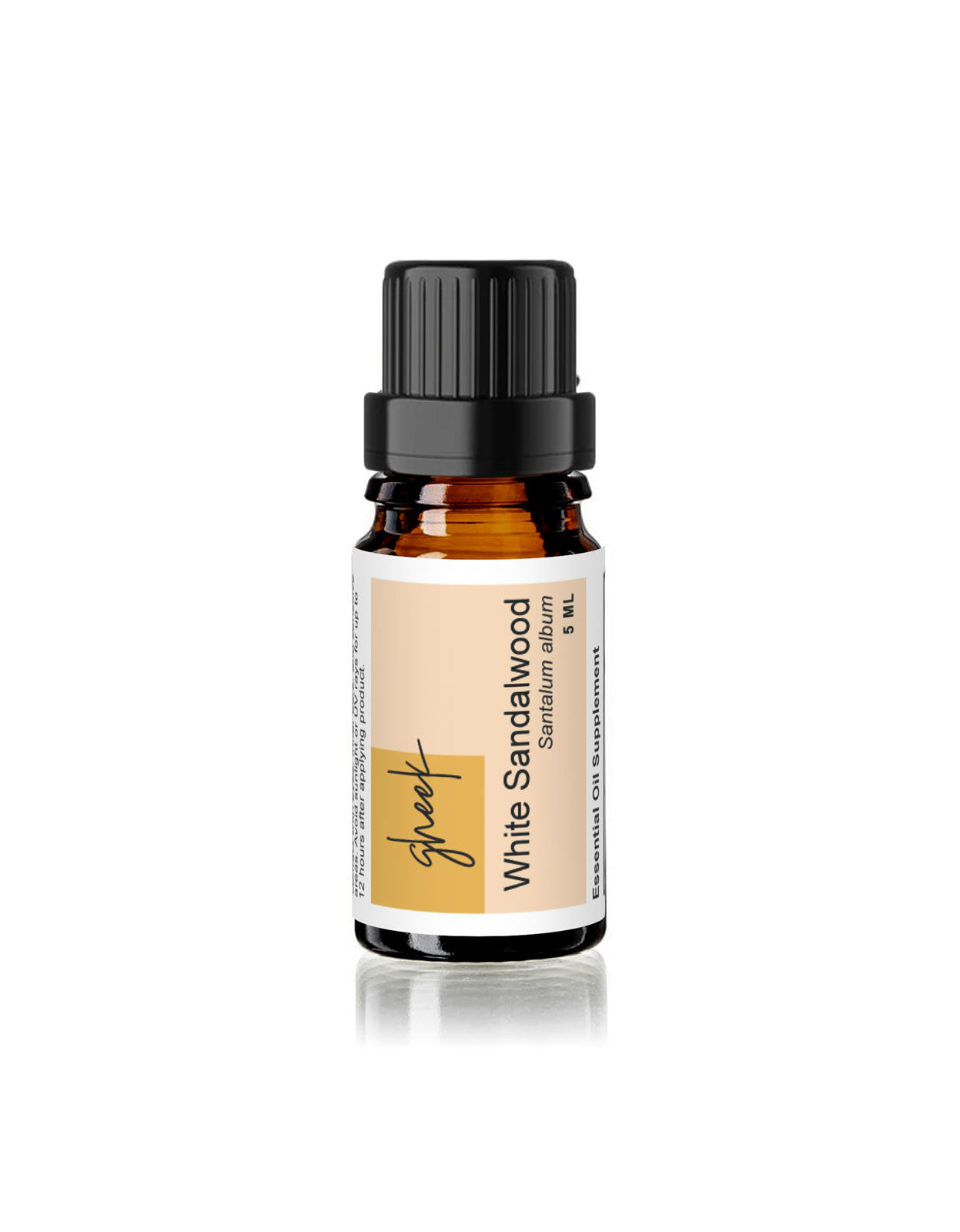 Indian Sandalwood Essential oil bottle