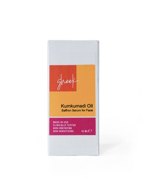 GHEEK™ Kumkumadi Oil (Saffron Serum for Face) - 10 mL