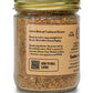 Side label on a jar of Organic Ladoo in a Jar mix that says this traditional Indian dessert is redy-to-roll or enjoy straight from the jar. More laddu, less packaging.