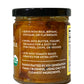 Side view of a jar of Organic Fermented Lemon Pickle from Pure Indian Foods with serving suggestions.