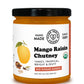 A jar of Pure Indian Foods Organic Mango Raisin Chutney