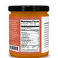 Nutrition Facts label on a jar of Pure Indian Foods Organic Mango Raisin Chutney