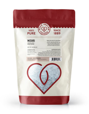 1 bag of Mishri, crystallized Rock Sugar from Pure Indian Foods