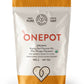OnePot organic moong dal payasam mix packaging on a white background