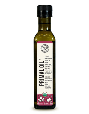 PRIMALOIL Triple Omega Blend 3-6-9, Extra Virgin & Certified Organic