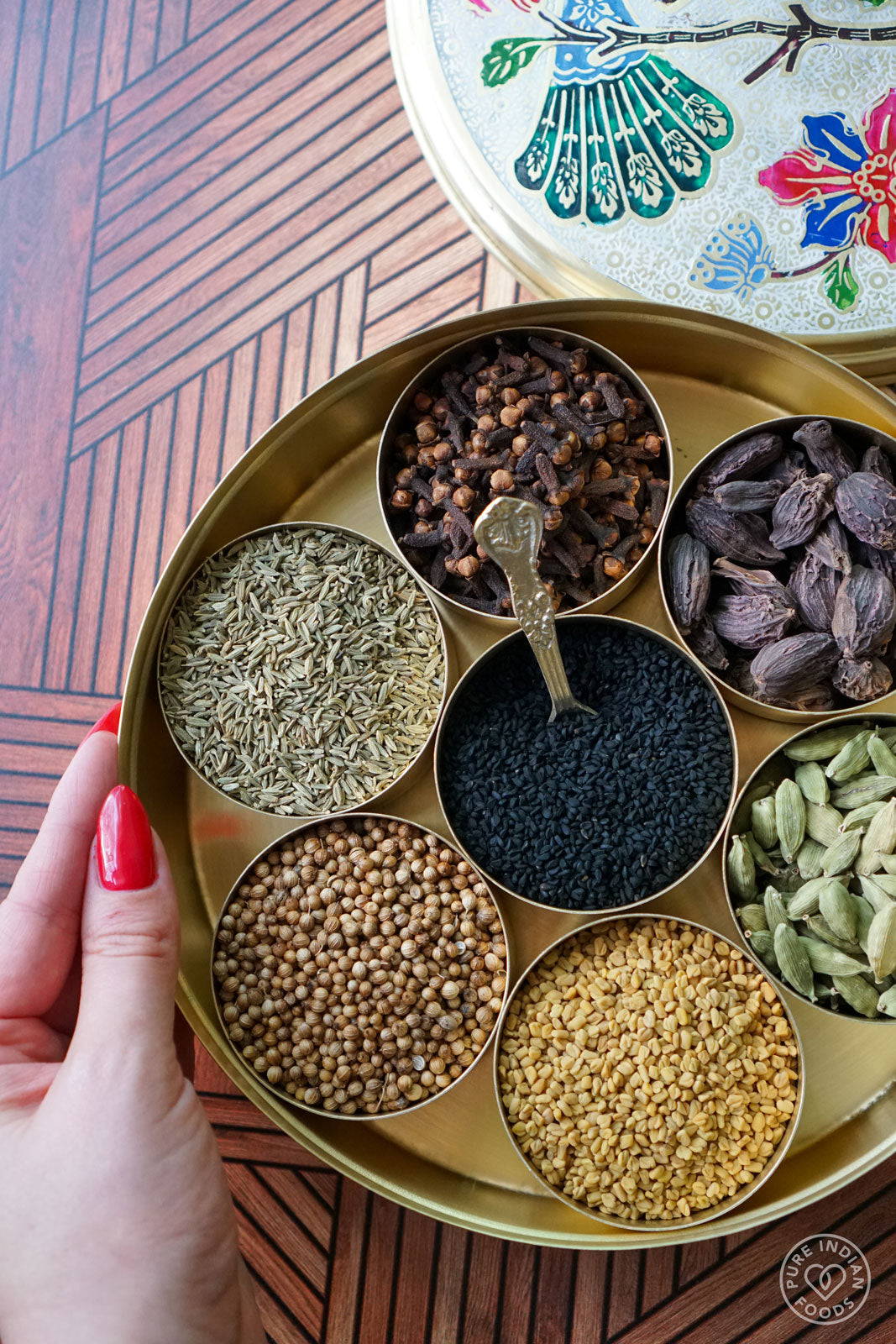 Masala Dani (Spice Rack), Stainless Steel