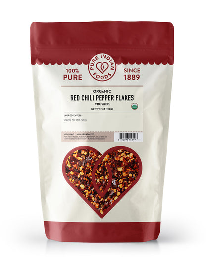 Organic Red Chili Pepper Flakes