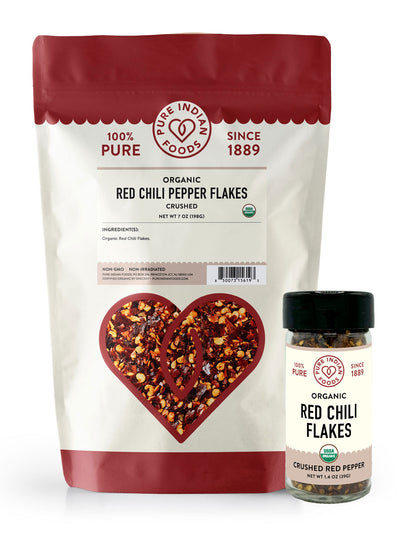 Organic Red Chili Pepper Flakes