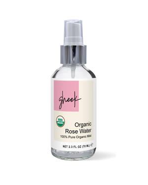 Rose Water Face Mist, Certified Organic
