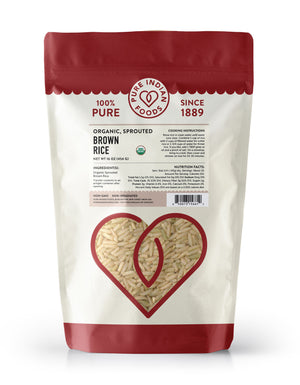 Sprouted Brown Rice, Certified Organic
