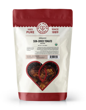 Sun-dried Tomato Halves, Certified Organic - 7 oz