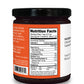 Jar of our organic Tamarind concentrate. Nutrition Facts Label.
