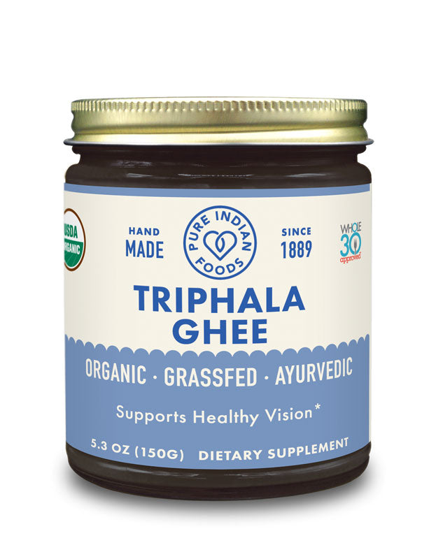 Triphala Ghee 5.3 oz, Certified Organic