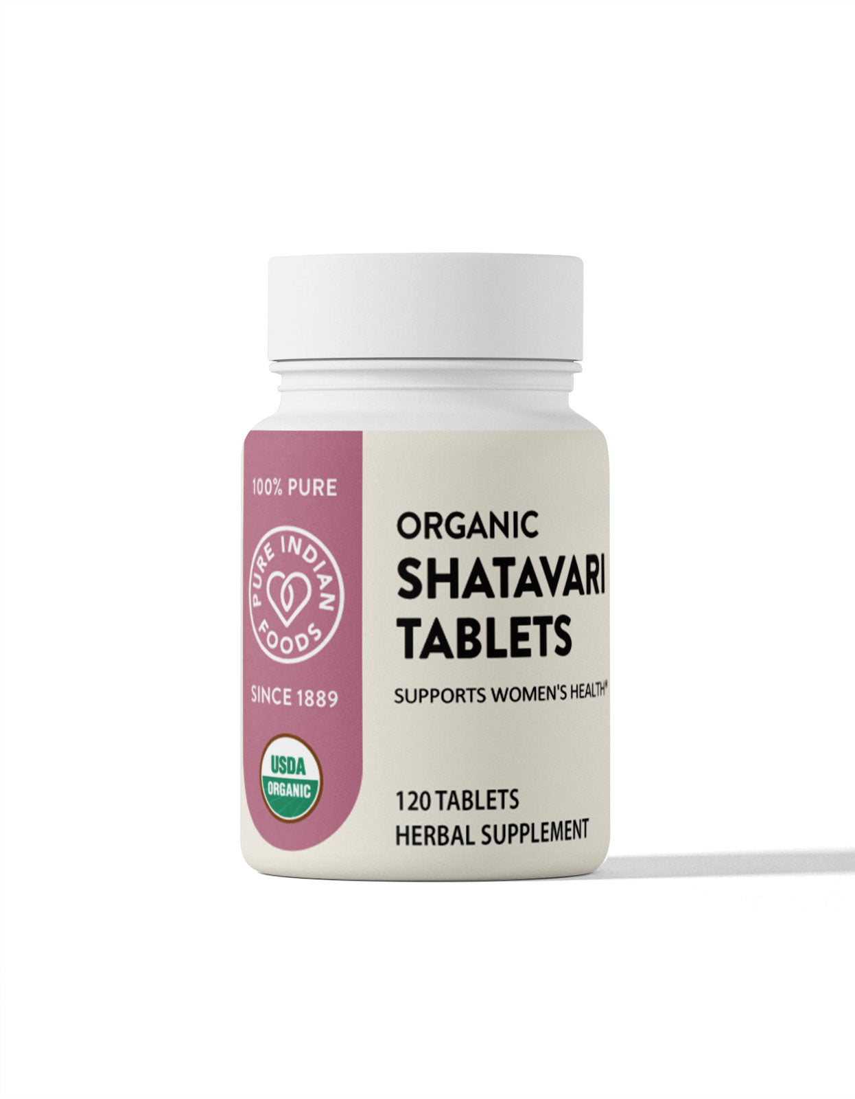 Organic Shatavari Tablets (120 ct)