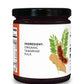 Ingredients label on a jar of Organic Tamarind Concentrate from Pure Indian Foods showing the only ingredient is organic tamarind pulp