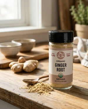 Ginger Root Powder, Certified Organic