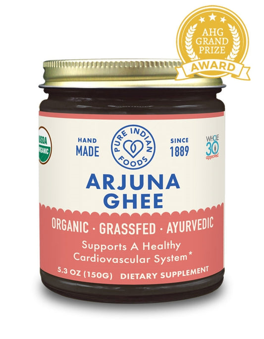 Arjuna Ghee 5.3 oz, Certified Organic