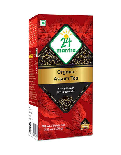 Assam Loose Leaf Black Tea, Certified Organic - 3.52 oz