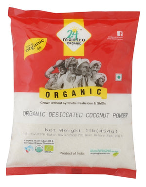 Desiccated Coconut, Certified Organic - 1 lb