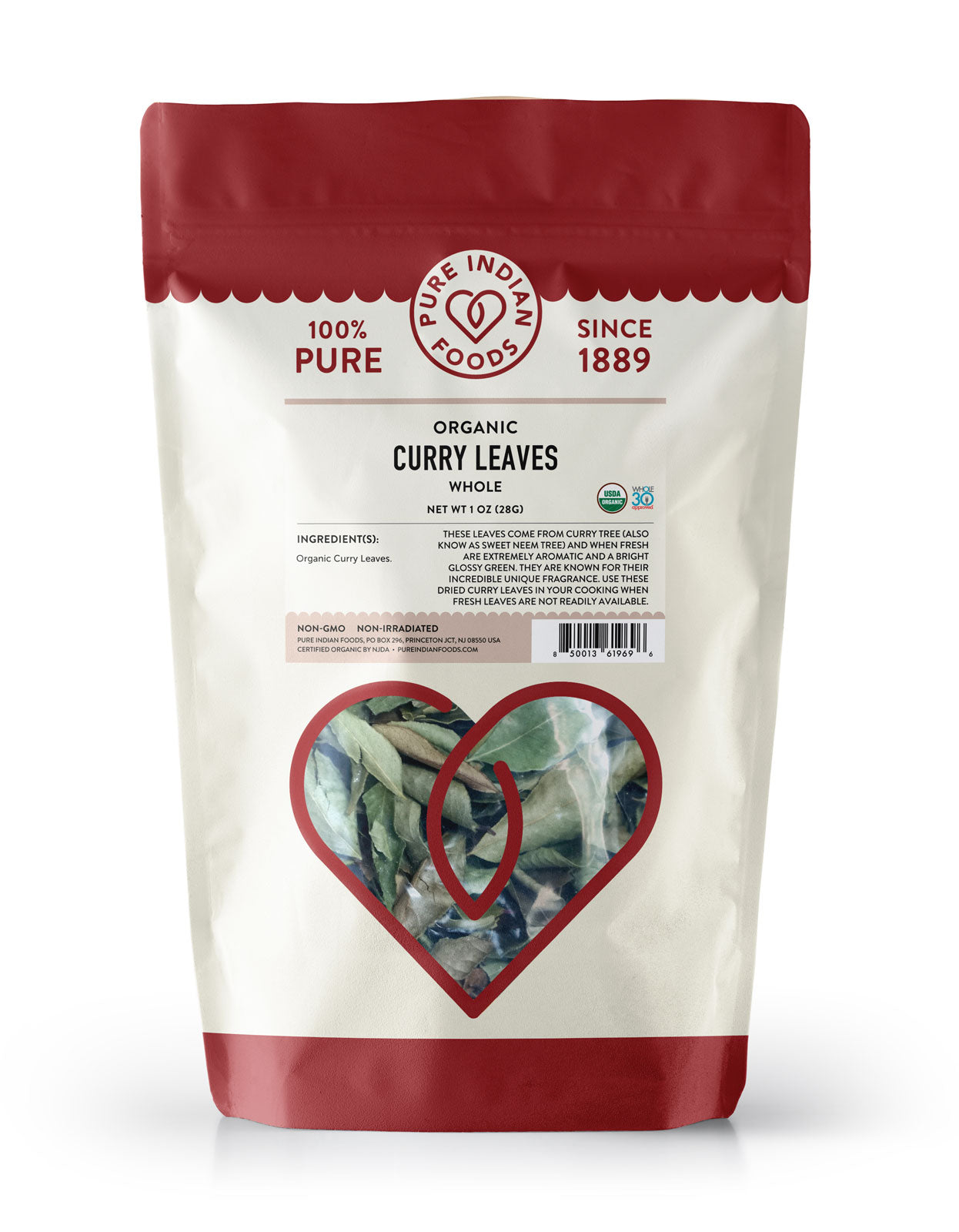 Organic Curry Leaves from Pure Indian Foods