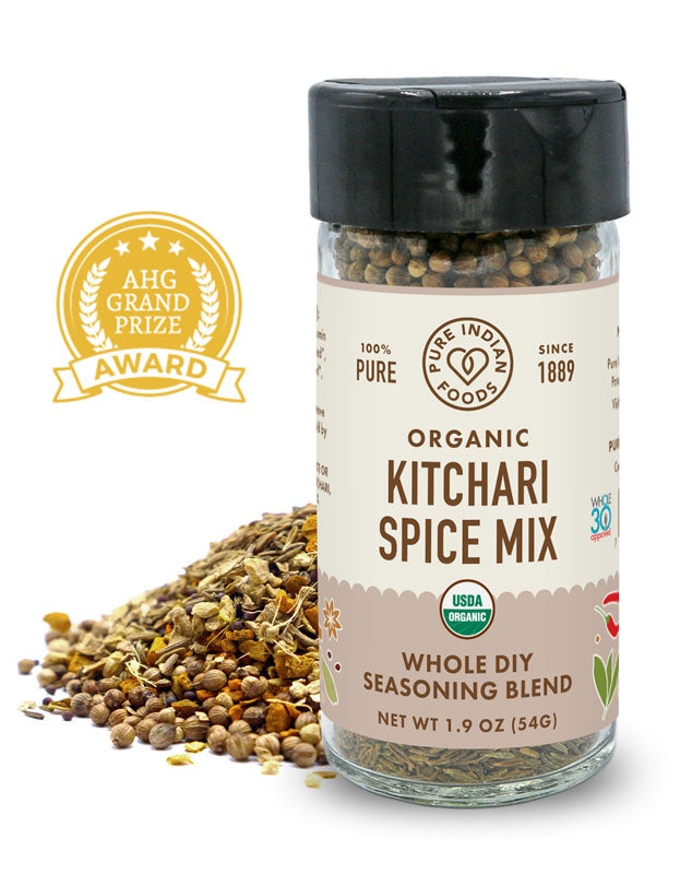 Kitchari Spice Mix DIY - Whole Spices, Certified Organic - 1.9 oz