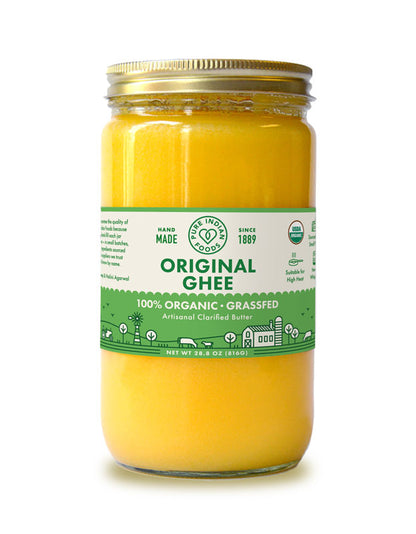 Original Ghee, Grassfed & Certified Organic