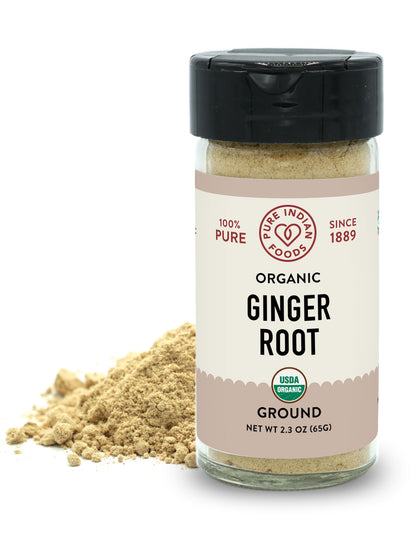 Ginger Root Powder, Certified Organic