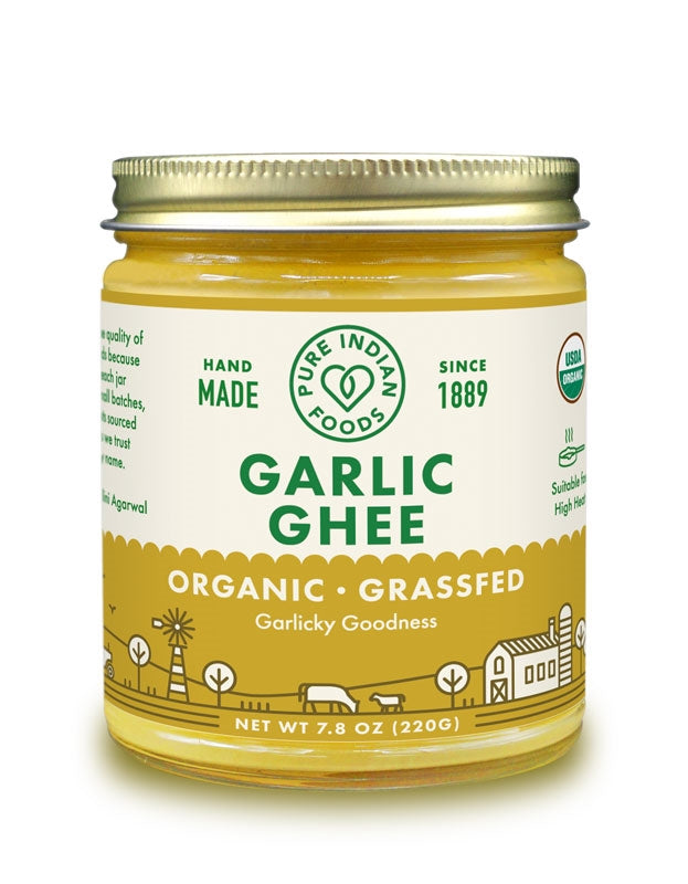 1 jar of Pure Indian Foods Garlic Ghee