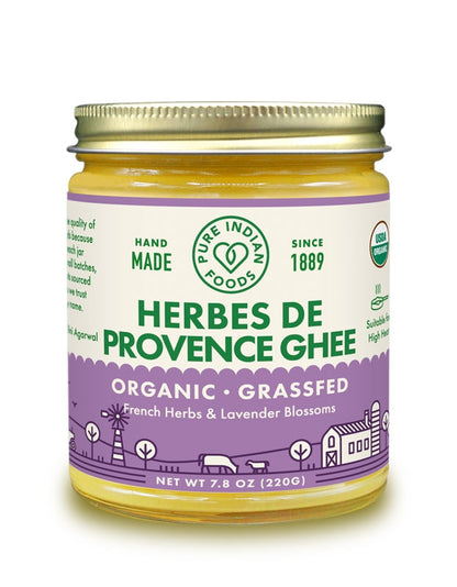 Herbes de Provence Ghee, Grassfed & Certified Organic - 7.8 oz