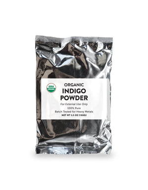 GHEEK™ Indigo Powder, Certified Organic - 3.5 oz (100g)