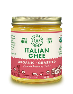 Italian Ghee, Grassfed & Certified Organic - 7.8 oz