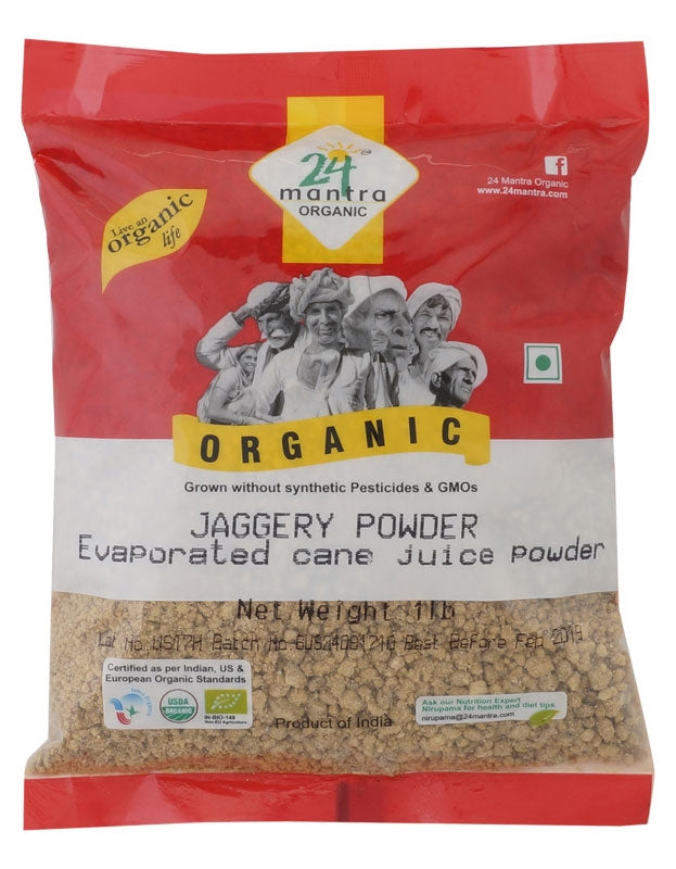 Jaggery Powder, Certified Organic