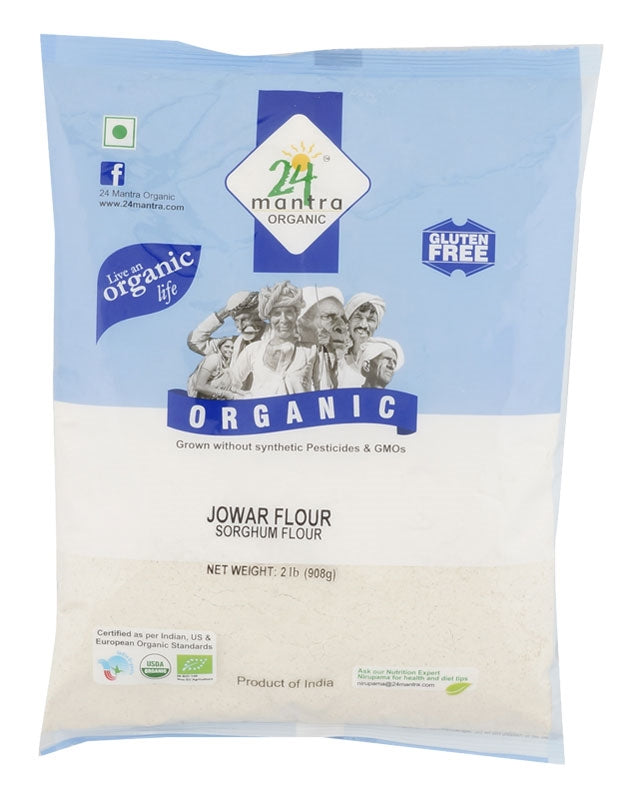 Jowar (Sorghum) Flour 2 lbs., Certified Organic
