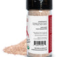 Ingredients label on a jar of KICK Salt from Pure Indian Foods, listing the two ingredients as Himalayan Pink Salt and Organic Ghost Pepper (Bhut Jolokia).